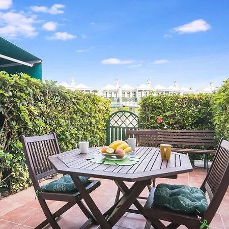 公寓 Home2book Luna's Bungalow Maspalomas, Pool